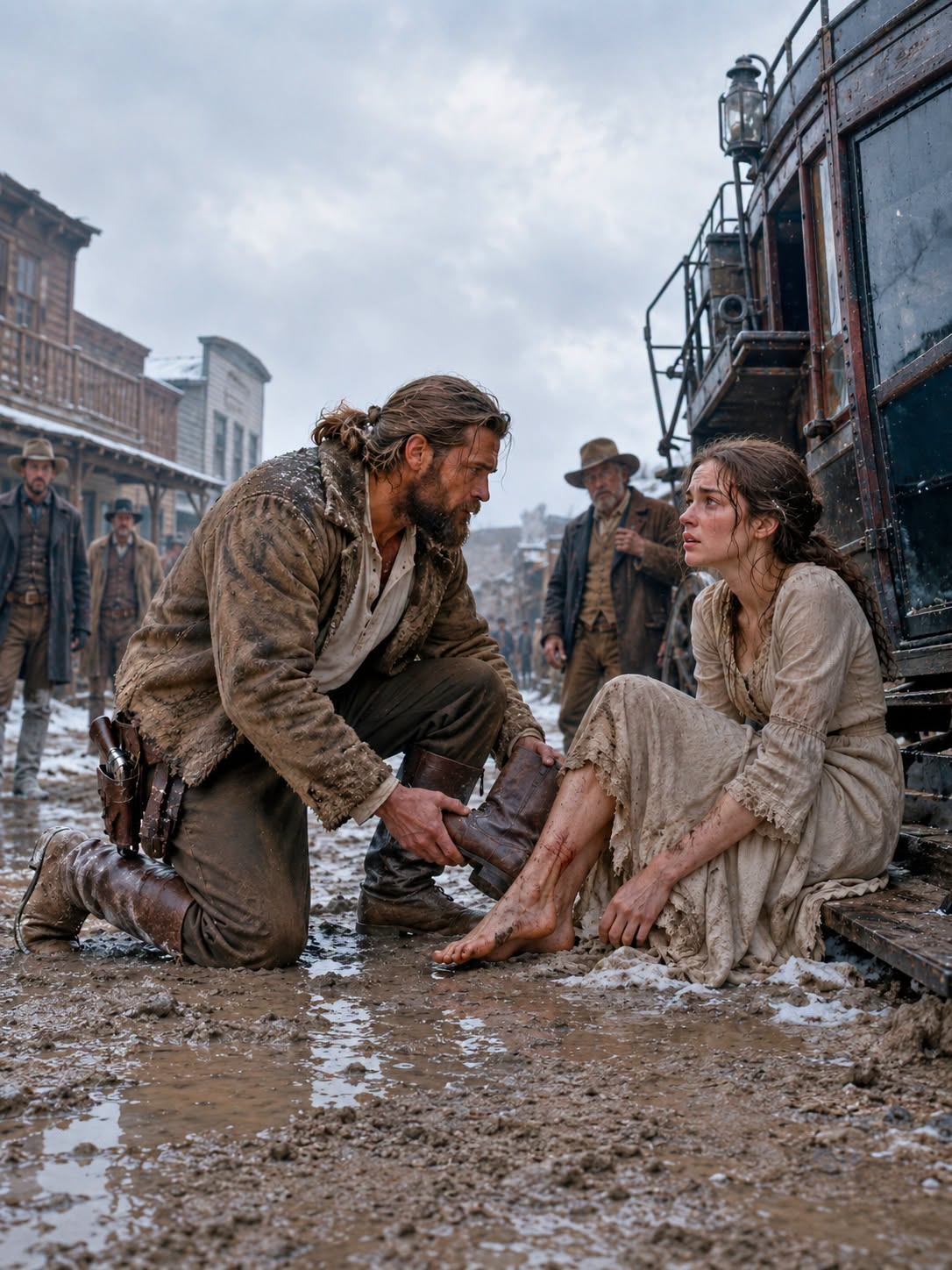 THE BOOTS HE BOUGHT BEFORE HE KNEW HER NAME