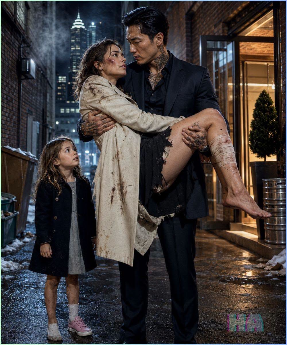 The Little Girl Begged Atlanta’s Most Feared Man Not to Walk Away—But the Injured Mother in His Arms Carried a Secret That Could Destroy Everything He Built