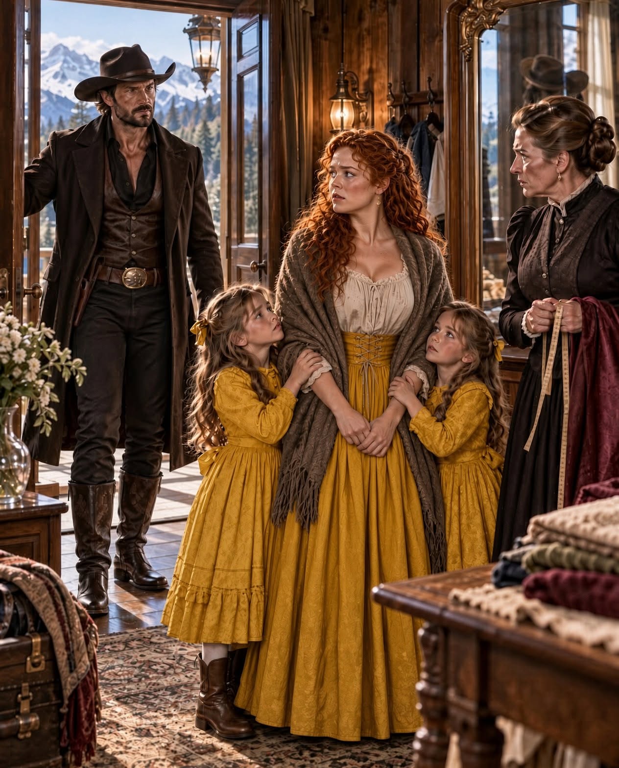 THE WOMAN NO ONE WOULD HIRE—UNTIL THE RICHEST MOUNTAIN MAN MADE HER HIS WIFE