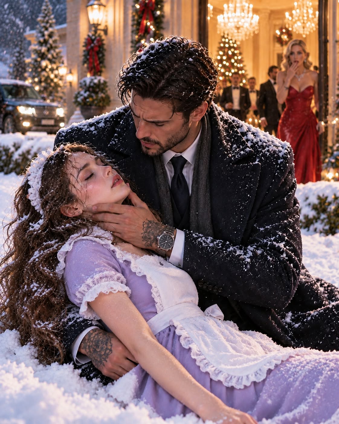 **THE WOMAN HE FOUND BURIED IN THE SNOW**