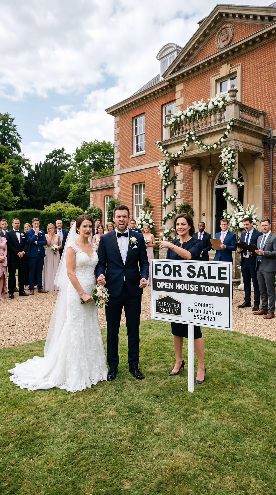 THE WEDDING AT THE HOUSE HE NEVER OWNED