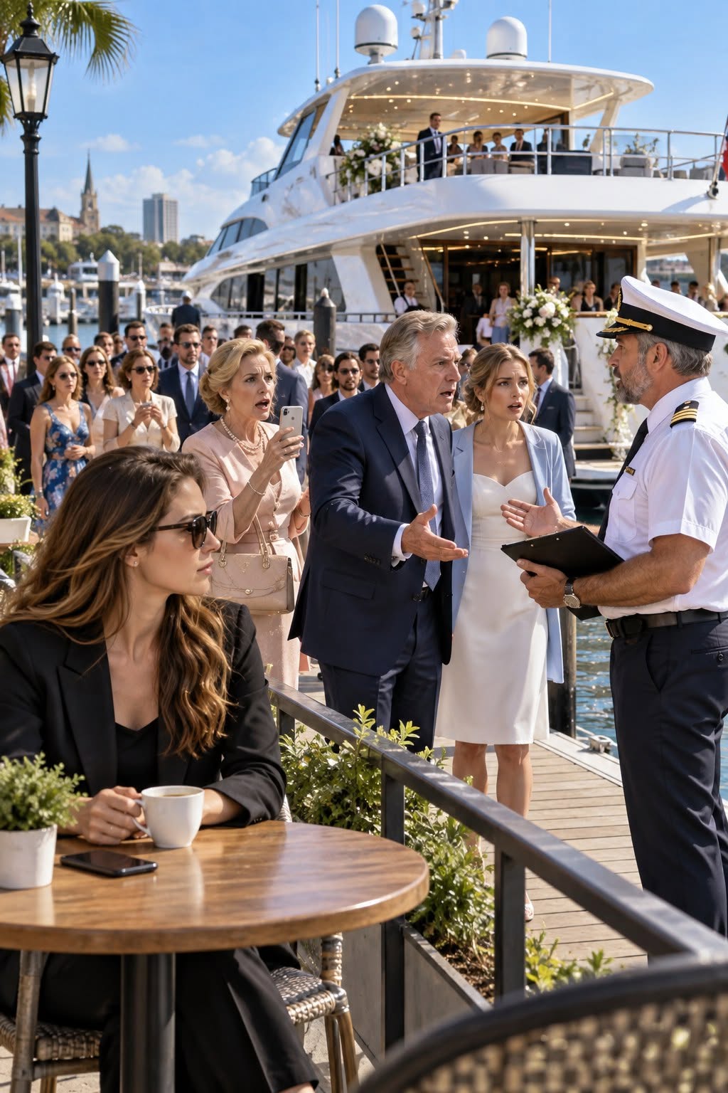They Said Only “Real Family” Belonged on the Yacht—Then the Captain Read the Name on the Contract