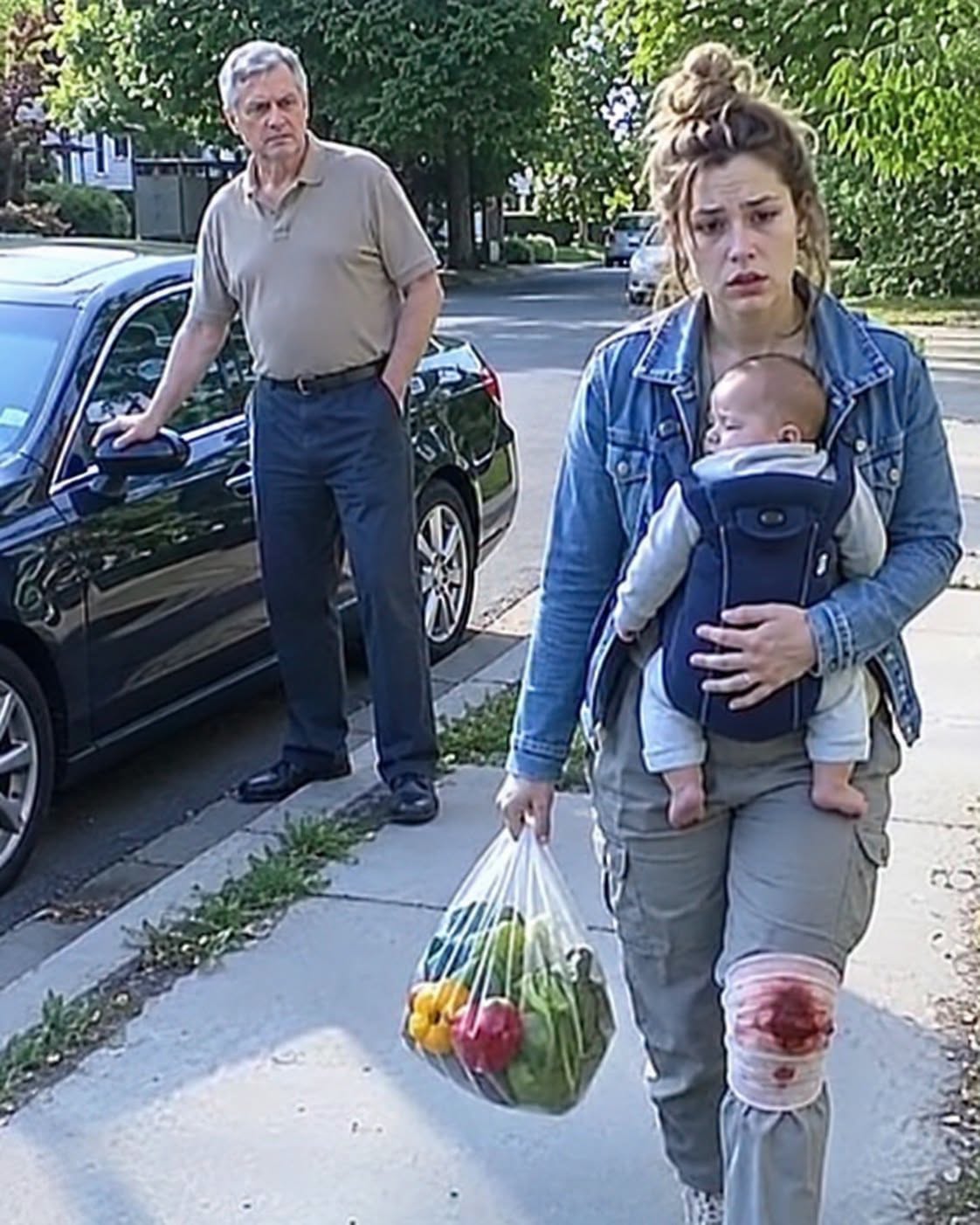 My Father Found Me Limping With My Baby—Then My In-Laws Learned Who He Really Was