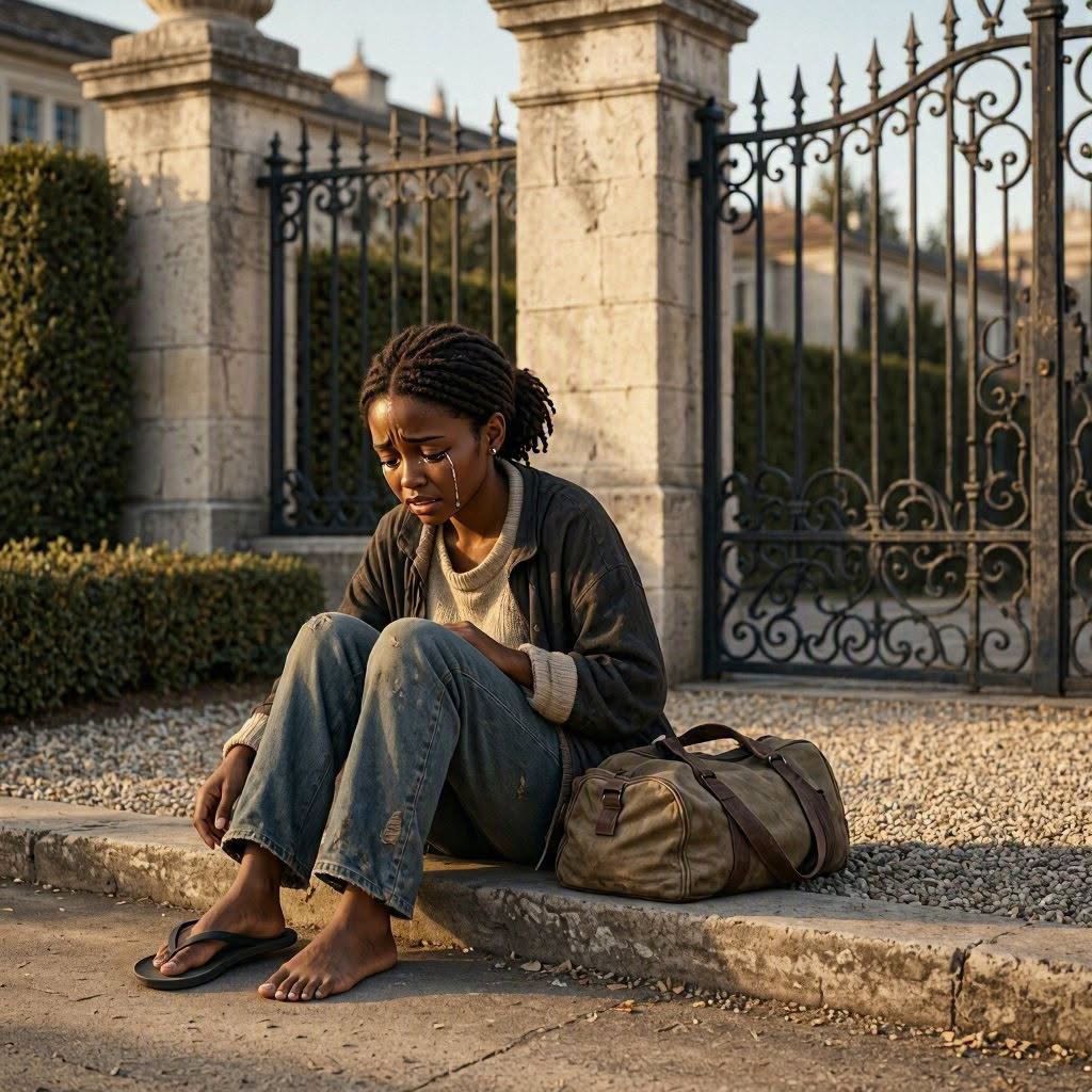 THE GIRL THEY LEFT OUTSIDE THE GATE