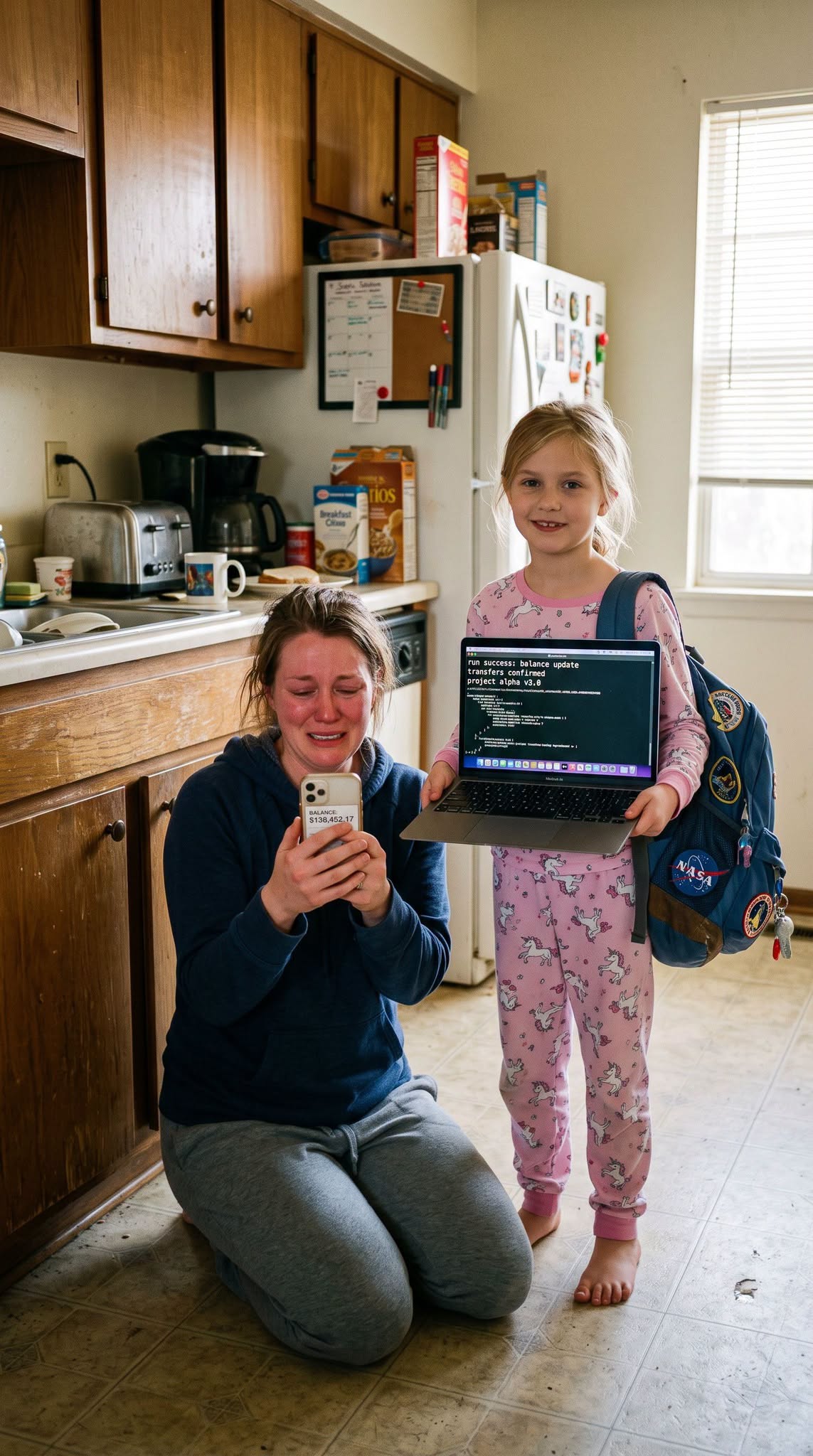 THE NINE-YEAR-OLD WHO FOLLOWED THE MONEY