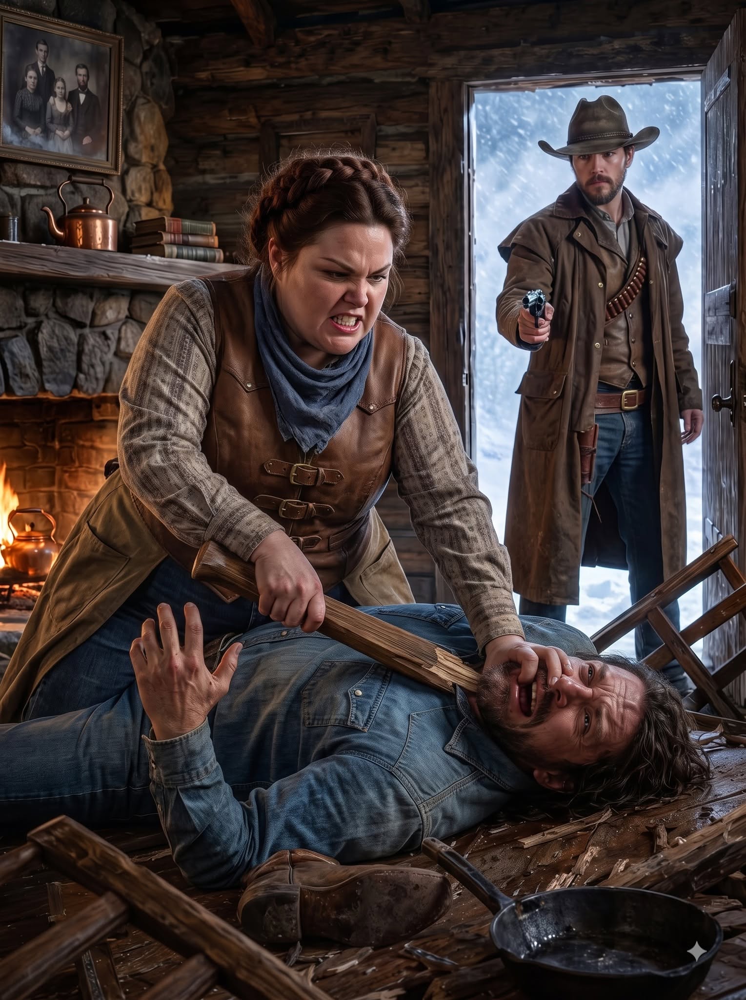 THE MOUNTAIN MAN CHOSE THE BRIDE EVERYONE MOCKED—THEN HIS FIRST WIFE’S SECRET CAME BACK FROM THE GRAVE