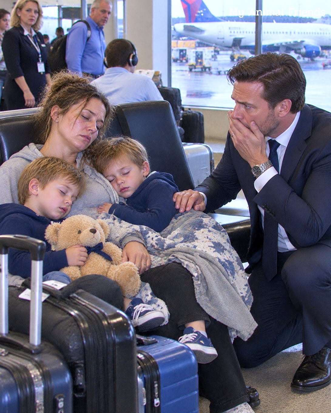 I Found My Missing Ex Asleep at an Airport With Twin Boys Who Had My Eyes—Then One Forged Signature Exposed What My Family Had Hidden for Six Years
