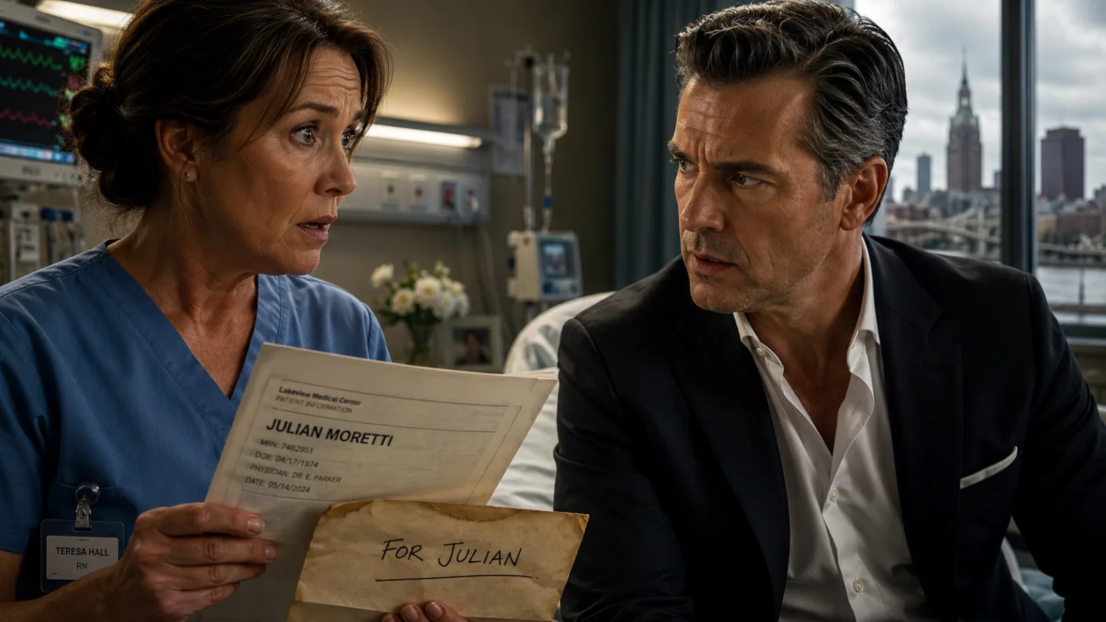 THE NURSE RECOGNIZED THE MAFIA BOSS’S MOTHER’S NAME AFTER 25 YEARS