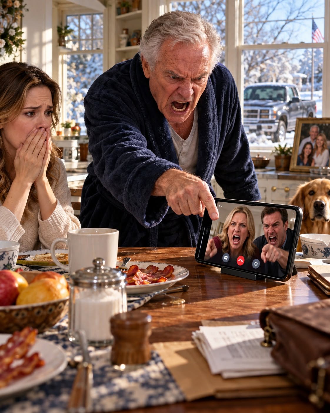 My Sister Called to Say Dad Was Dead—She Didn’t Know He Was Sitting Across From Me
