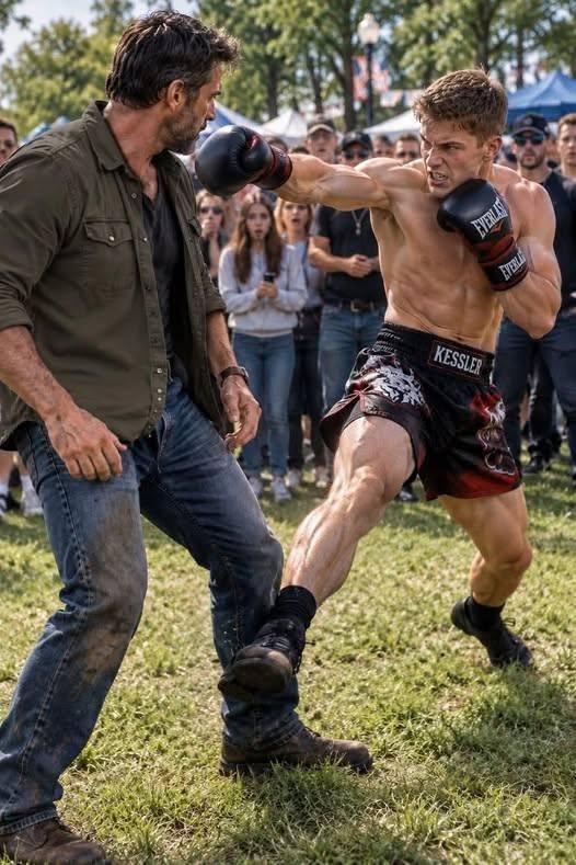 THE MECHANIC WHO NEVER FOUGHT BACK — UNTIL A KICKBOXING CHAMPION THREATENED HIS DAUGHTER