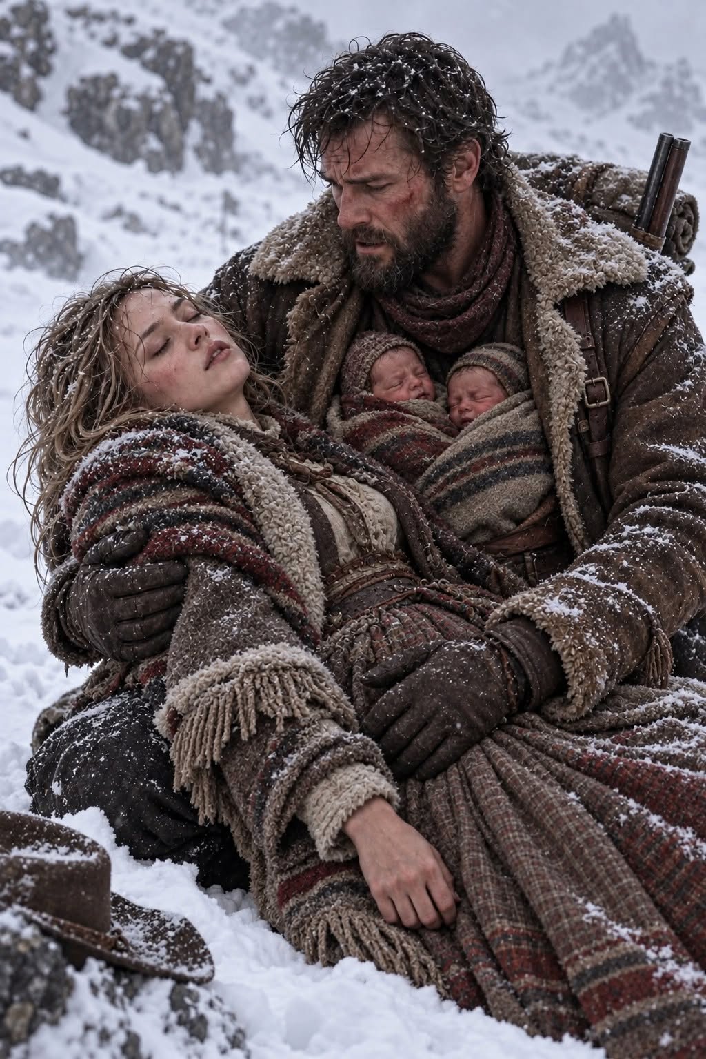 You’ll Live With Me Now,” Said the Mountain Man — But He Never Expected the Twin Girls to Change Everything