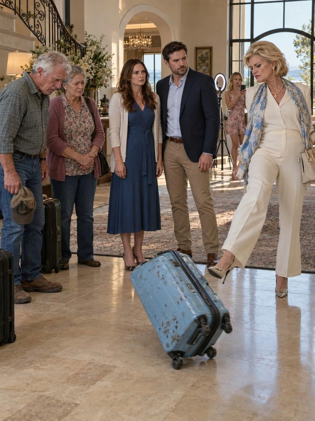 My Mother-in-Law Kicked My Mom’s Suitcase Out of the Villa—Two Hours Later, Her Card Stopped Working