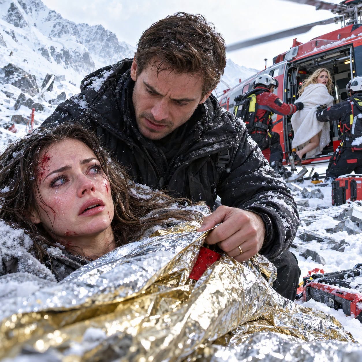 BEFORE THE MOUNTAIN BURIED ME, MY HUSBAND GAVE MY RESCUE SEAT TO HIS MISTRESS
