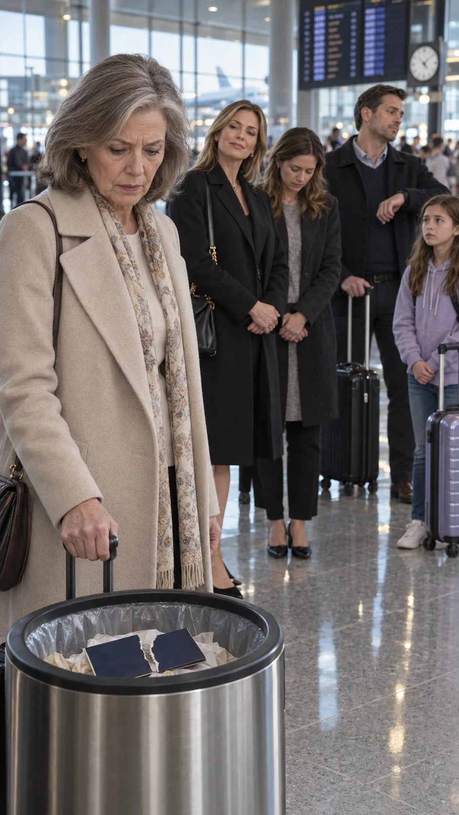 My Stepdaughter Tore Up My Passport at the Airport and Sent Me Home to Watch Her Cats—But She Never Expected What I Quietly Did Before Their Paris Flight Departed