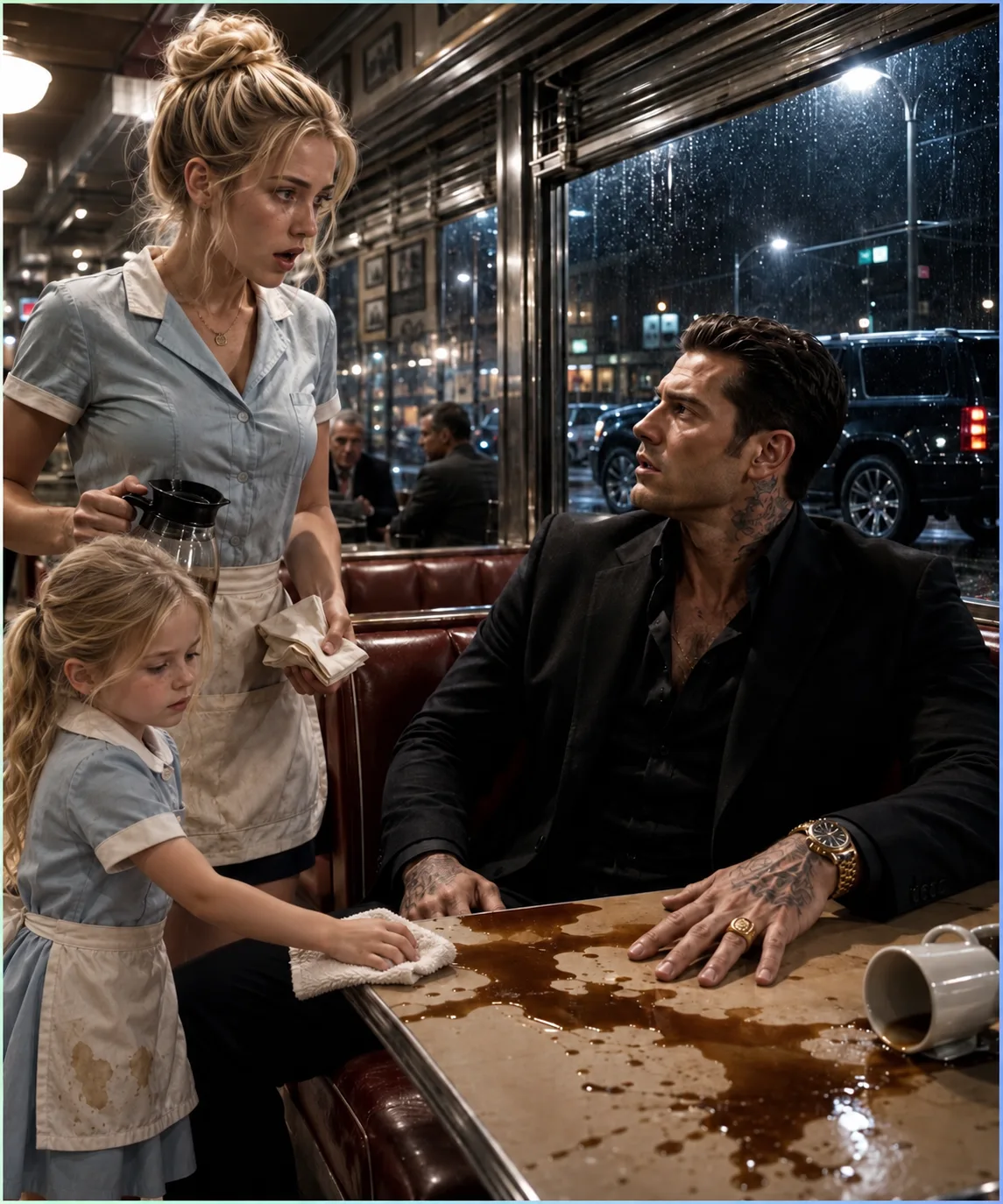 The Broken Scales — The Waitress, the Mafia Boss, and the Secret Her Mother Buried