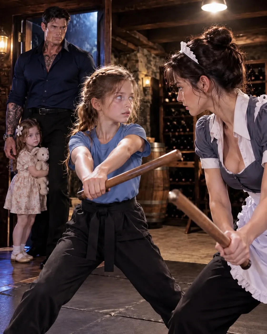 My Blind Daughter Learned to Fight in Secret—Then Her Housekeeper Showed Me the Symbol That Could Destroy My Empire