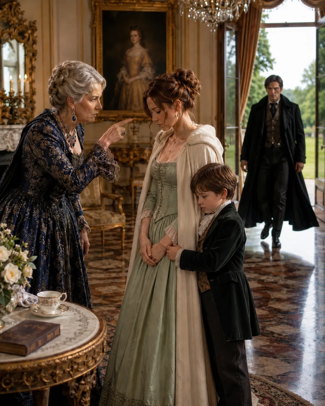 THE PENNILESS WOMAN SENT THE DUKE AWAY IN THE RAIN—THEN HE DISCOVERED THE SECRET HER FAMILY BURIED