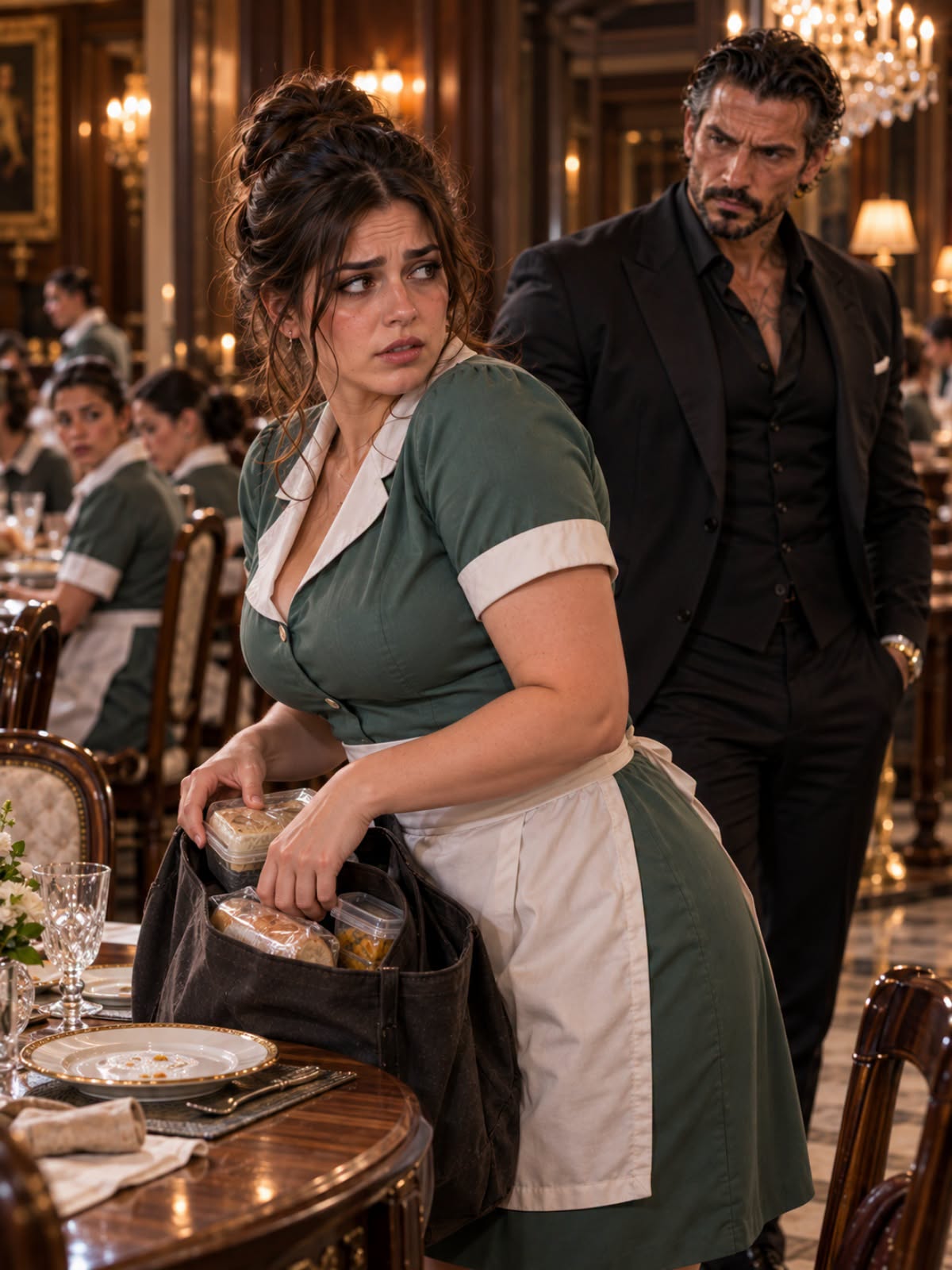 THE MAID WHO NEVER ATE DINNER — AND THE SECRET IN HER BAG