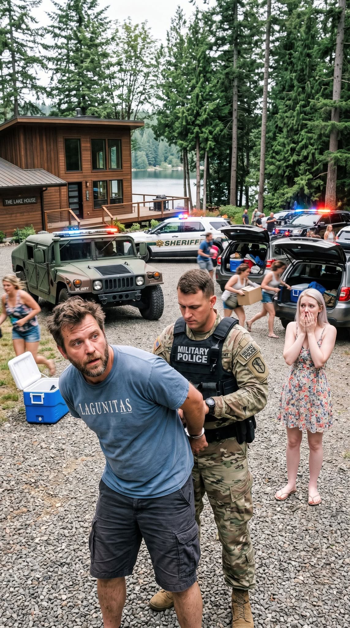 THEY THREW THE COLONEL OUT OF HER OWN LAKE HOUSE—THEN THE MILITARY POLICE FOUND THE BROKEN LOCK