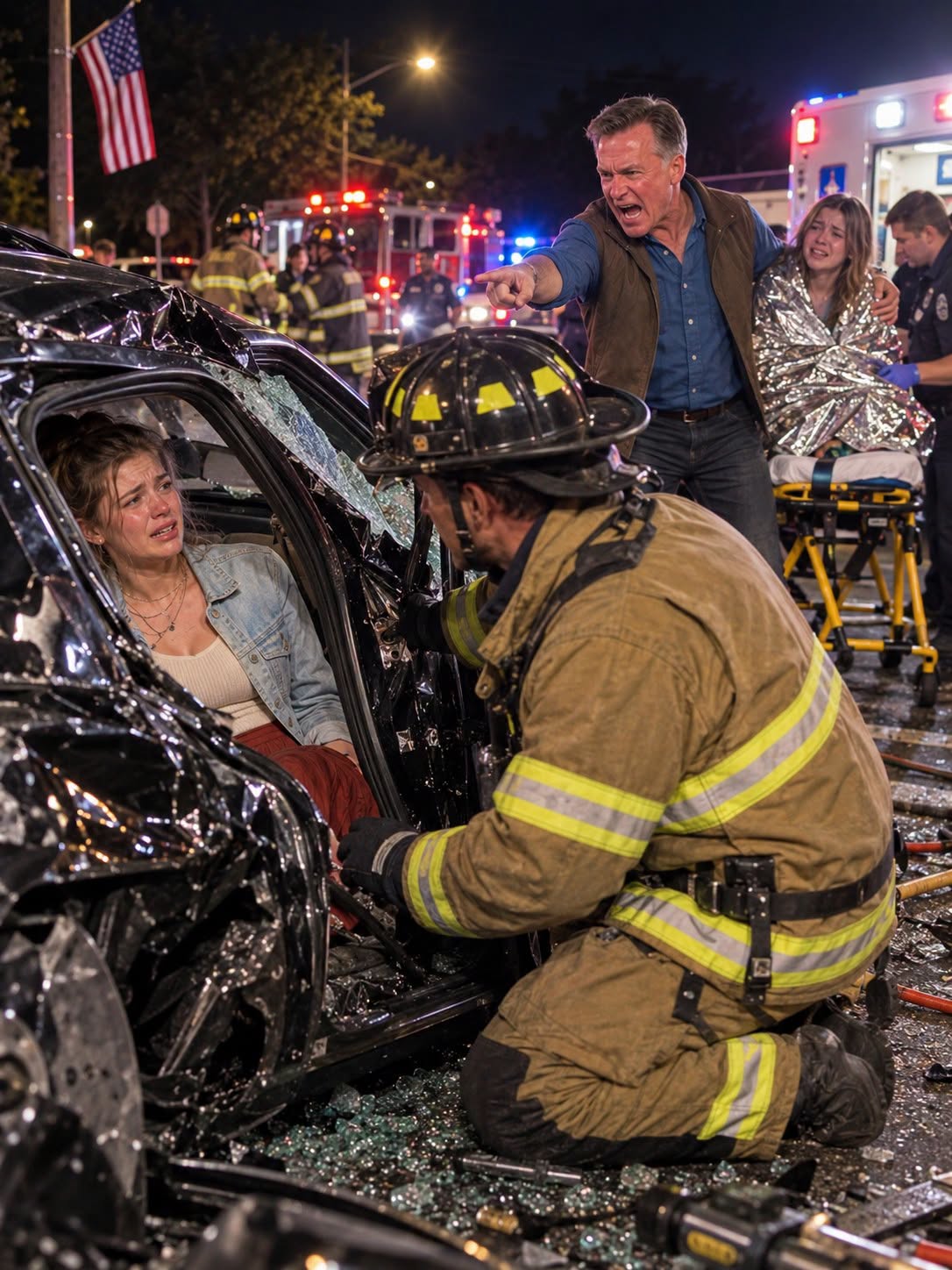 MY FATHER TOLD THEM NOT TO SAVE ME—THEN THE POLICE FOUND WHAT HE HID IN MY CAR