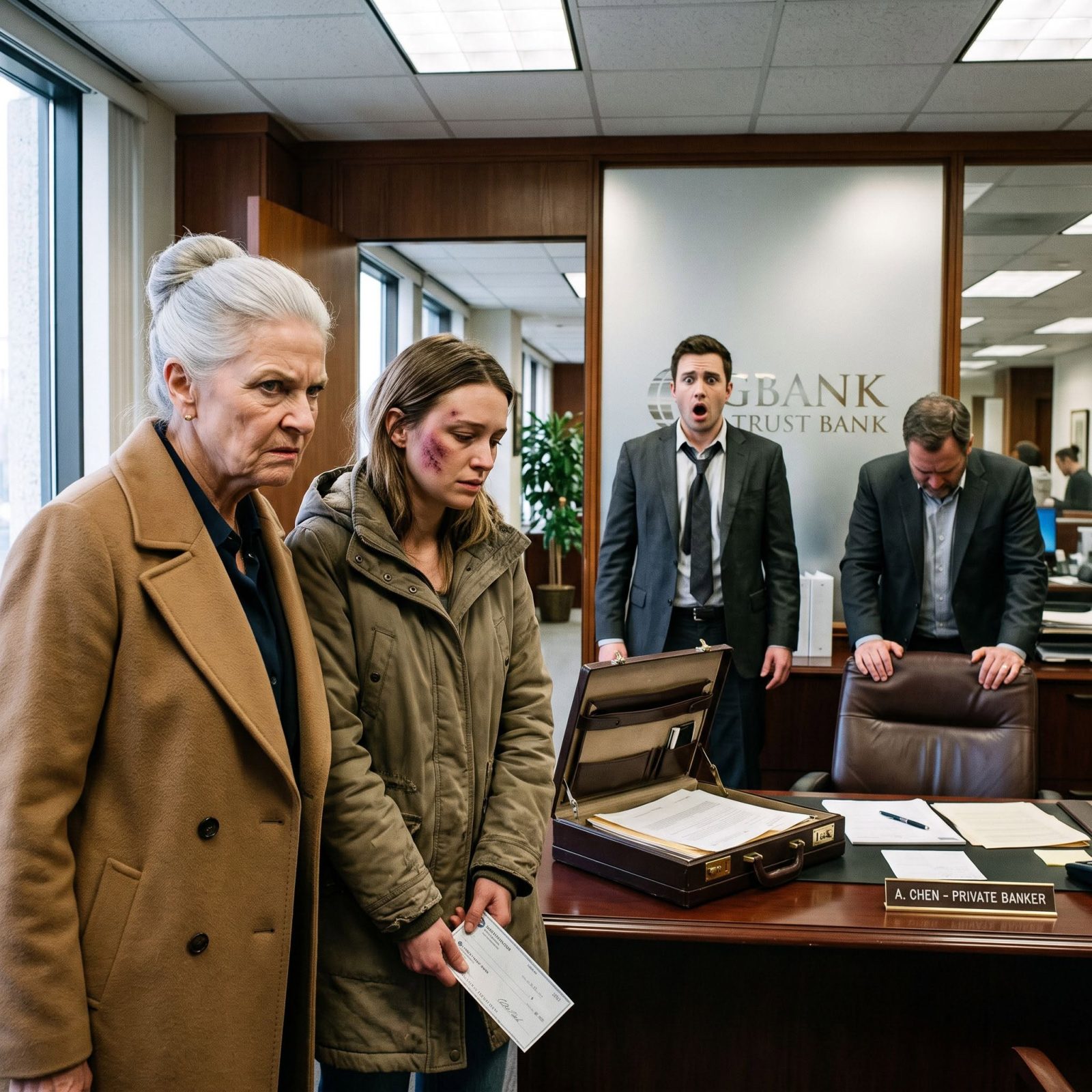BIRTHDAY CHECK — MY BROTHER HIT ME FOR IT, BUT GRANDMA WALKED INTO THE BANK WITH HER LAWYER