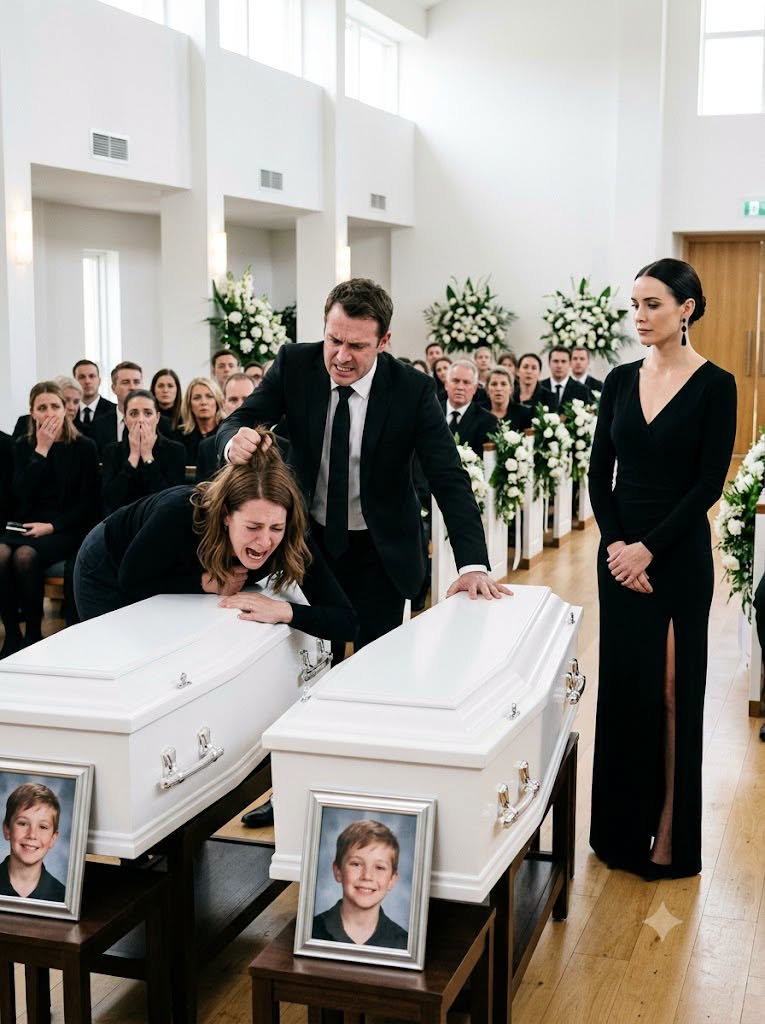 I STOOD BETWEEN MY TWIN DAUGHTERS’ COFFINS—BUT ONE DETAIL AT THE FUNERAL TOLD ME THEIR DEATHS WERE NO ACCIDENT