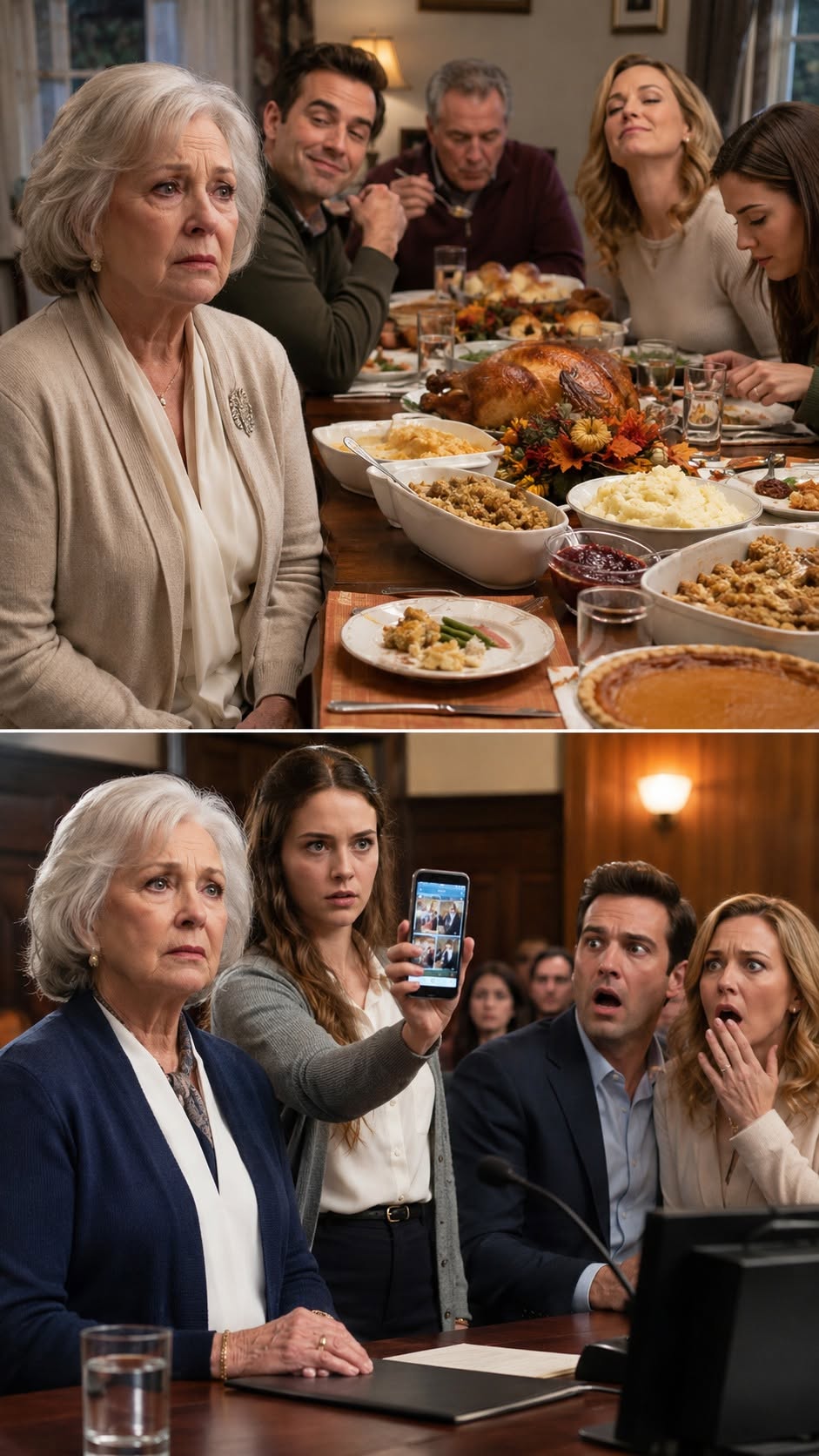 THEY SERVED ME COLD SCRAPS AT THE THANKSGIVING DINNER I PAID FOR—THEN MY SON ASKED ME TO SIGN PAPERS THAT WOULD LET HIM TAKE MY HOME AND MY MONEY