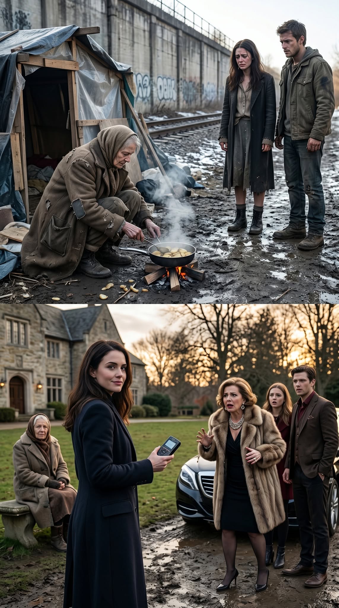 I THOUGHT MY MOTHER WAS SAFE IN THE PARIS APARTMENT WE PAID FOR—THEN I FOUND HER FREEZING IN A STRAW-ROOFED HUT, BOILING POTATO SKINS FOR DINNER