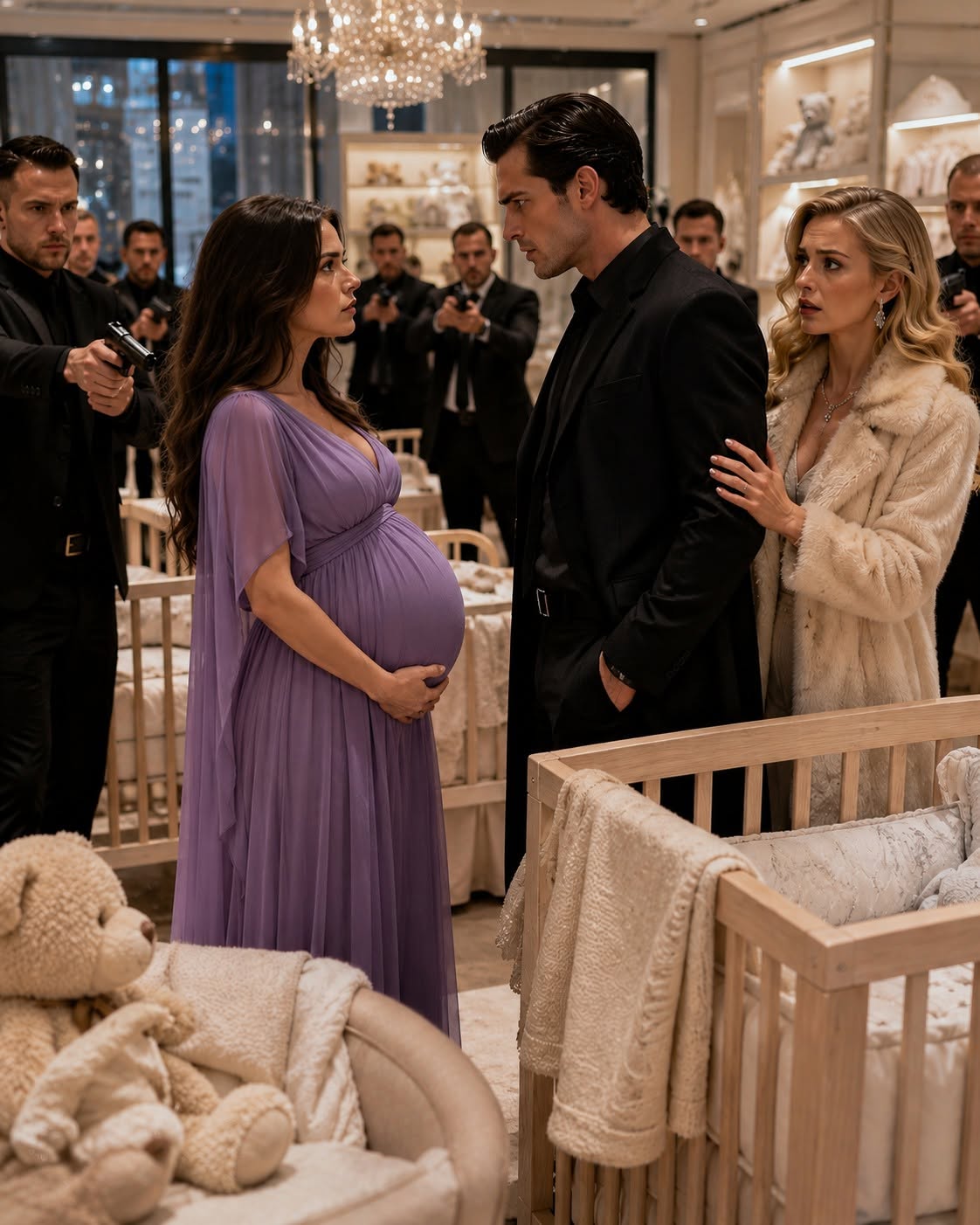 MY EX-WIFE DISAPPEARED FOR EIGHT MONTHS—THEN SHE WALKED INTO A BABY BOUTIQUE, SAW MY PREGNANT WIFE, AND WHISPERED, “PLEASE… DON’T MAKE ME DISAPPEAR AGAIN.”