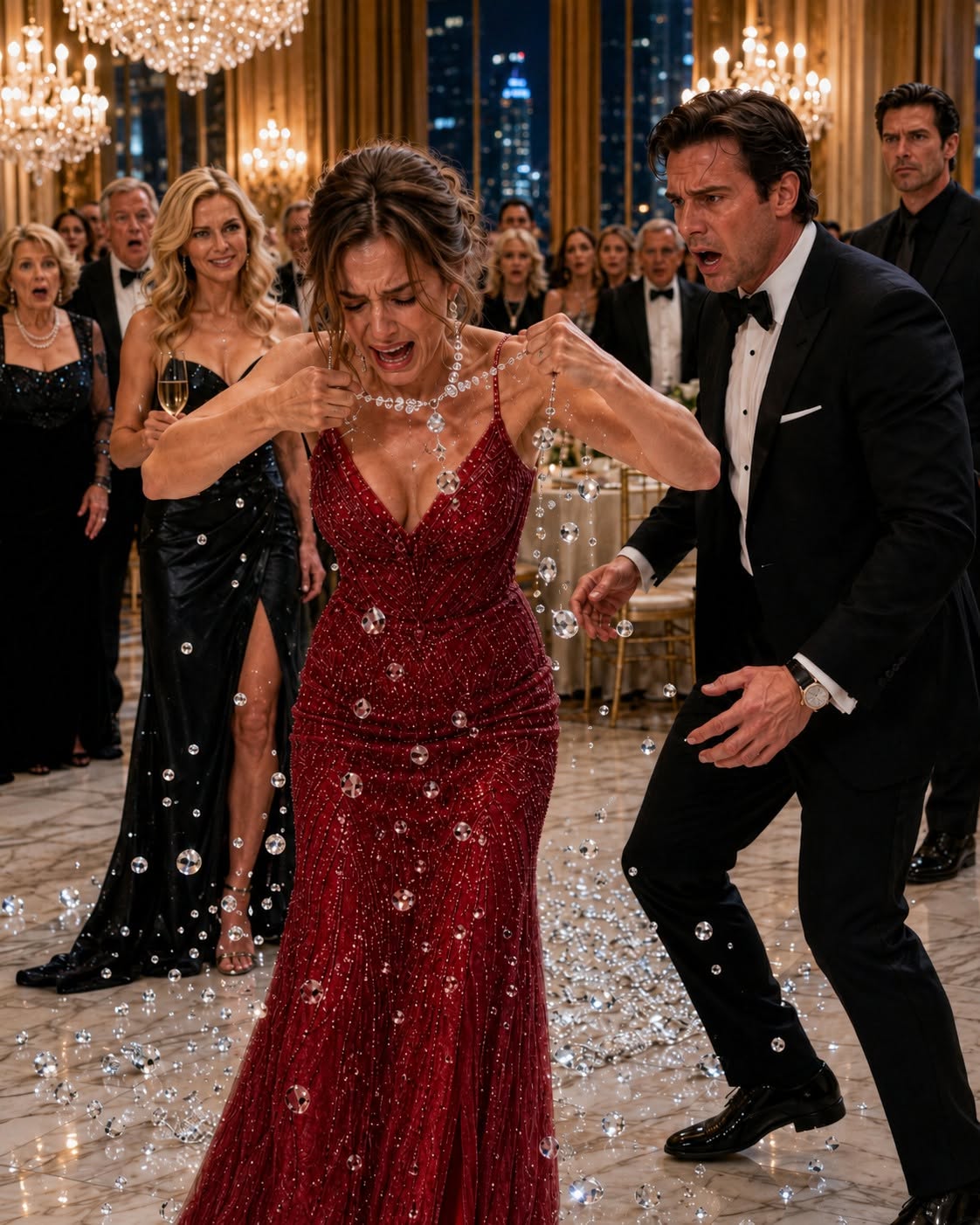THE BILLIONAIRE CALLED HIS WIFE A TEMPORARY REPLACEMENT AT HIS OWN GALA—THEN A STRANGER IN THE BACK ROW MADE HIM REGRET EVERY WORD… UNTIL SHE CRIED, “YOU’VE BROKEN ME ENOUGH.”
