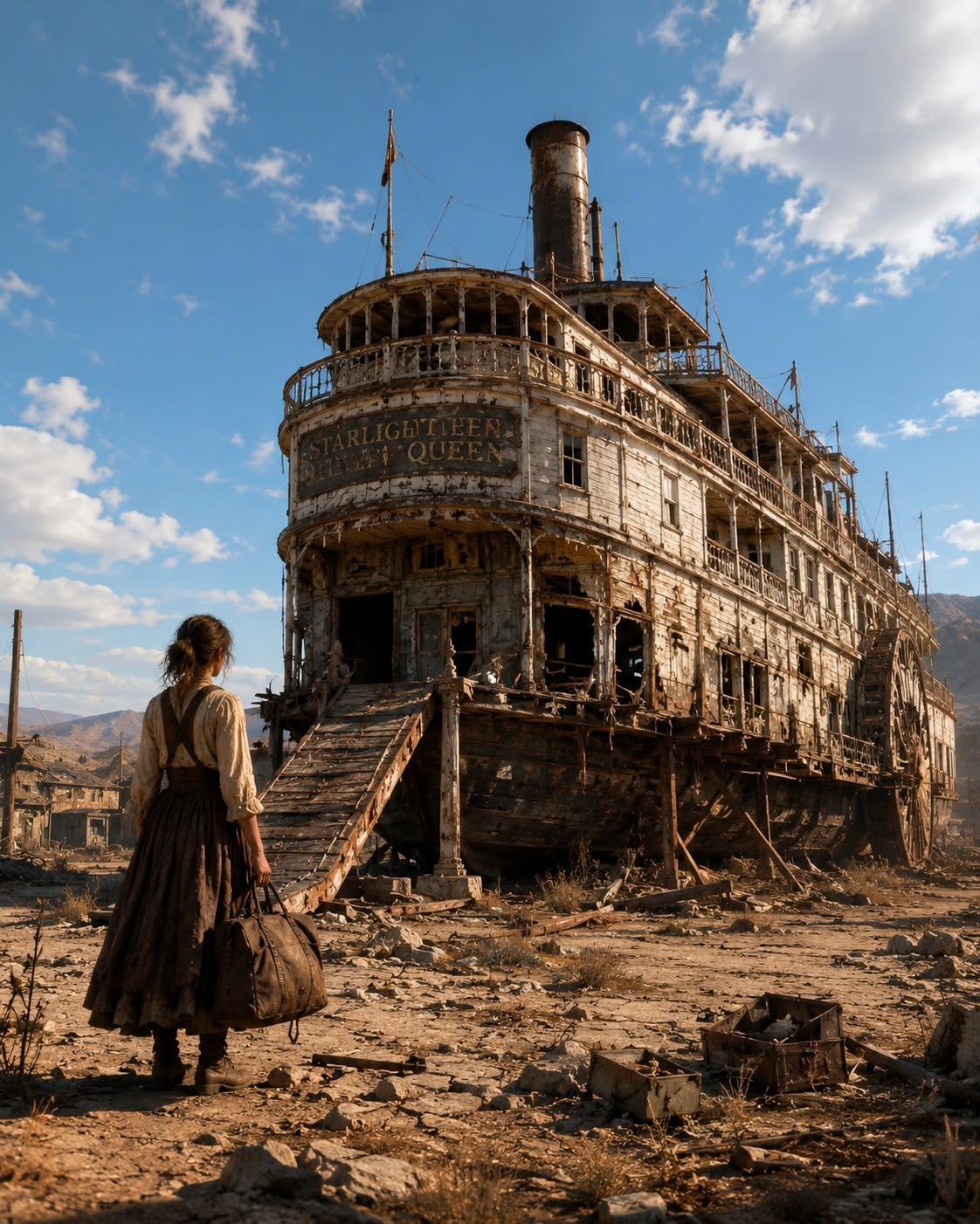 KICKED OUT WITH ONLY $75, I BOUGHT A BROKEN STEAMSHIP 50 MILES FROM WATER—THEN I FOUND THE DEAD CAPTAIN’S LETTER