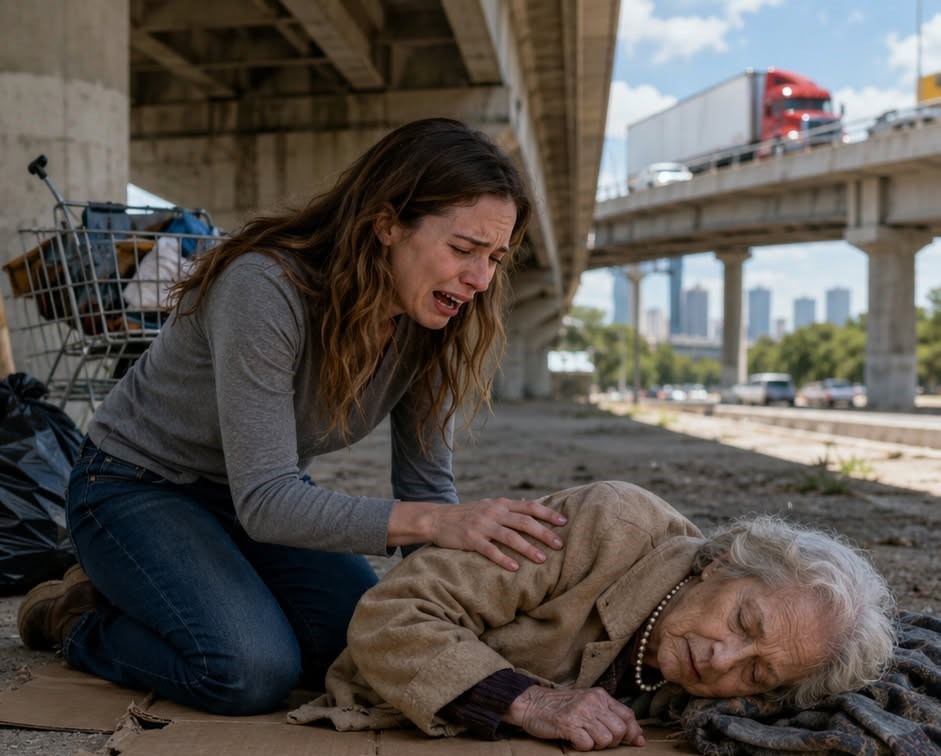 I FOUND MY MOTHER SLEEPING UNDER A BRIDGE—MY BROTHER HAD SOLD HER $8 MILLION HOME AND LEFT HER TO DIE