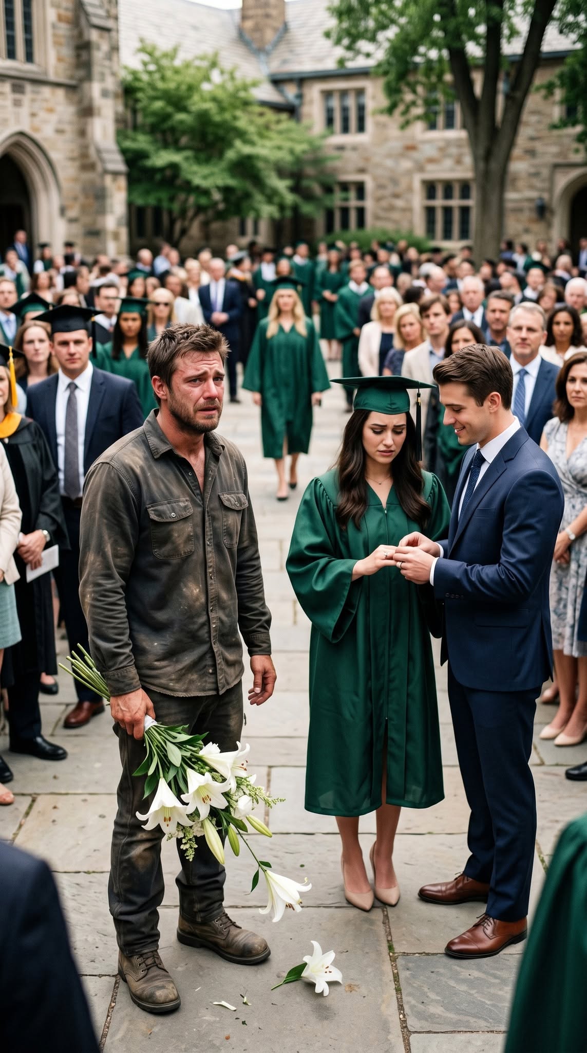I WORKED CONSTRUCTION FOR 7 YEARS TO PUT HER THROUGH MEDICAL SCHOOL—THE DAY SHE GRADUATED, ANOTHER MAN CALLED HER HIS FIANCÉE