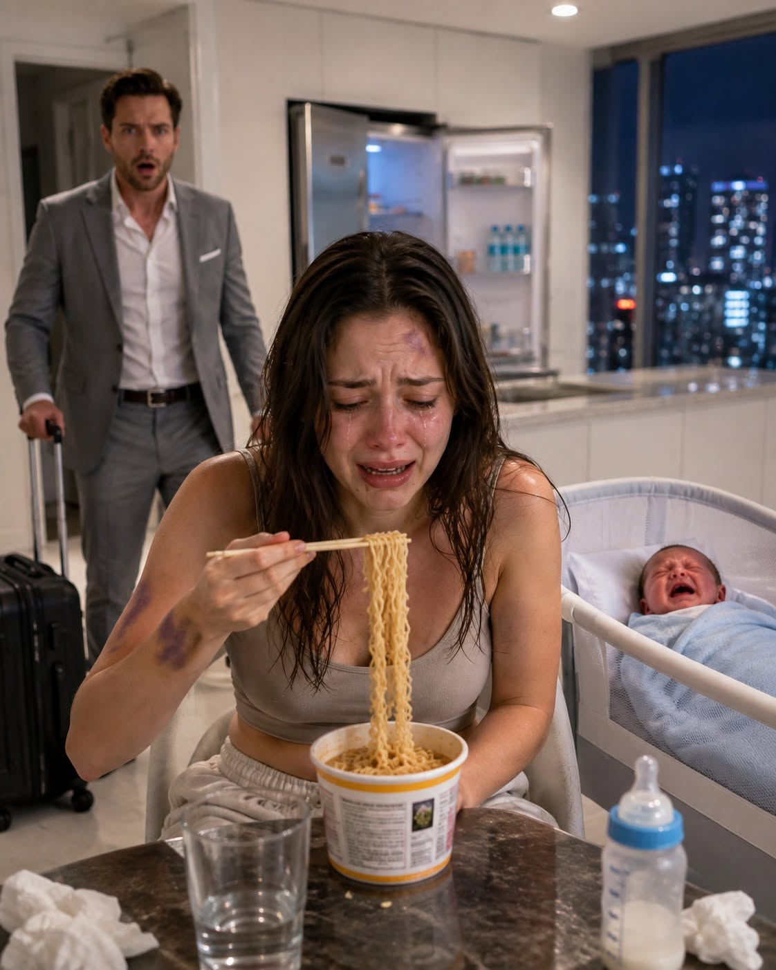 I CAME HOME ON NEW YEAR’S EVE TO MEET MY NEWBORN SON—THEN I FOUND MY WIFE BLEEDING IN A FREEZING APARTMENT
