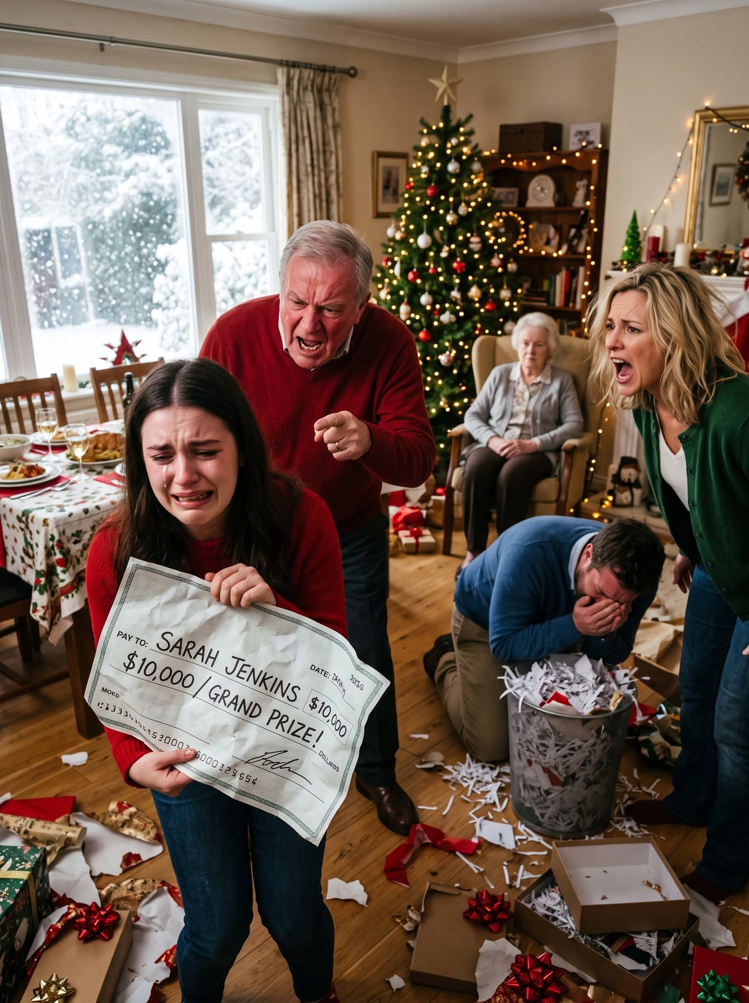 Grandma Gave Everyone a $5 Million Check for Christmas—They Laughed and Tore Theirs Up. I Kept Mine.