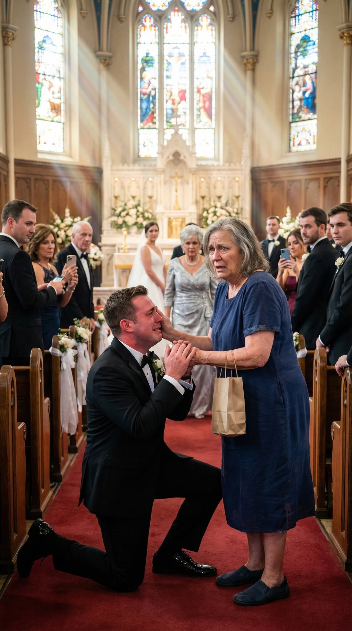 “GET OUT OF MY WEDDING!” MY SON SCREAMED—THEN HIS BEST FRIEND REVEALED MY SECRET