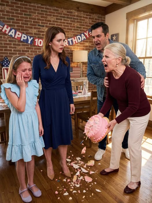 MY MOTHER-IN-LAW DESTROYED MY 3-YEAR-OLD’S BIRTHDAY CAKE BECAUSE SHE WANTED A GRANDSON—THEN MY HUSBAND SHOWED ME WHOSE SIDE HE WAS REALLY ON.