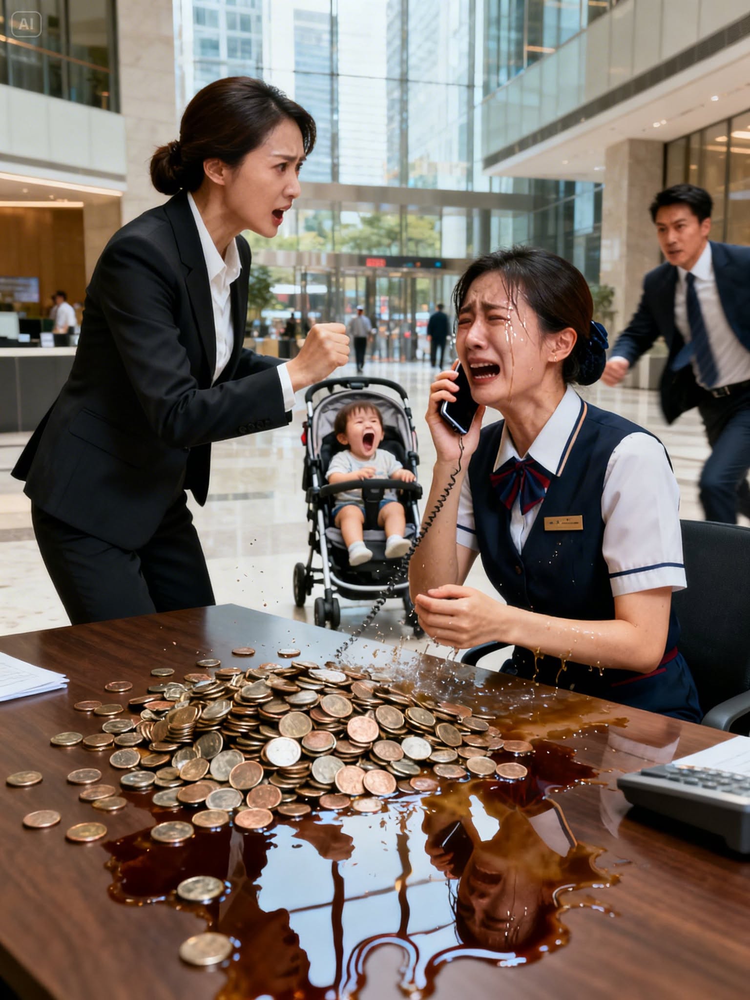MY HUSBAND TOOK EVERY DOLLAR I EARNED AND ATTACKED ME AT WORK—THEN MY MOTHER LOOKED AT THE STROLLER AND SCREAMED, “WHERE’S EMMA?!”
