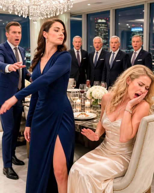 THE MISTRESS SLAPPED ME AT THE DINNER TABLE AND SAID I WASN’T WORTHY OF SITTING WITH HER
