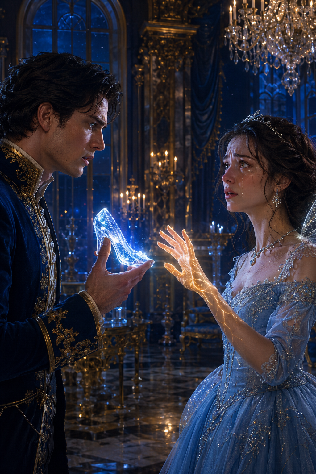 THE PRINCE THOUGHT HE HAD FOUND CINDERELLA—UNTIL THE GLASS SLIPPER REFUSED TO RECOGNIZE HER