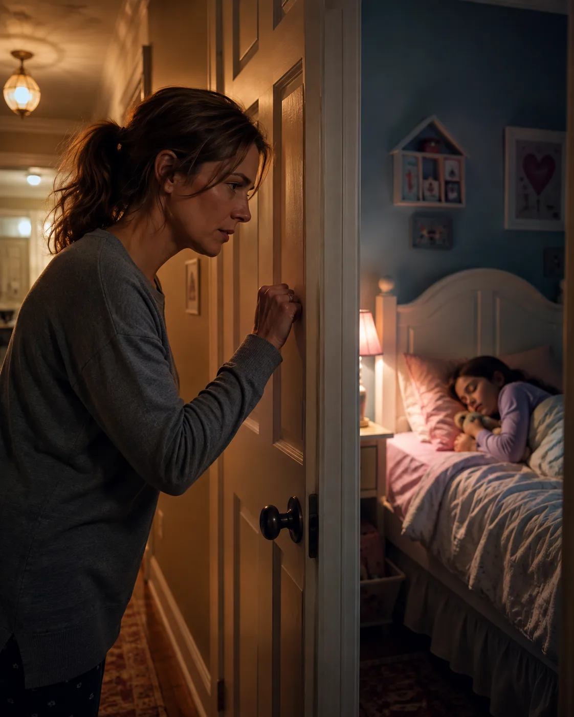 MY WIFE LOCKED OUR 8-YEAR-OLD DAUGHTER IN HER BEDROOM AS PUNISHMENT—THEN I REALIZED EMILY HAD STOPPED ANSWERING.