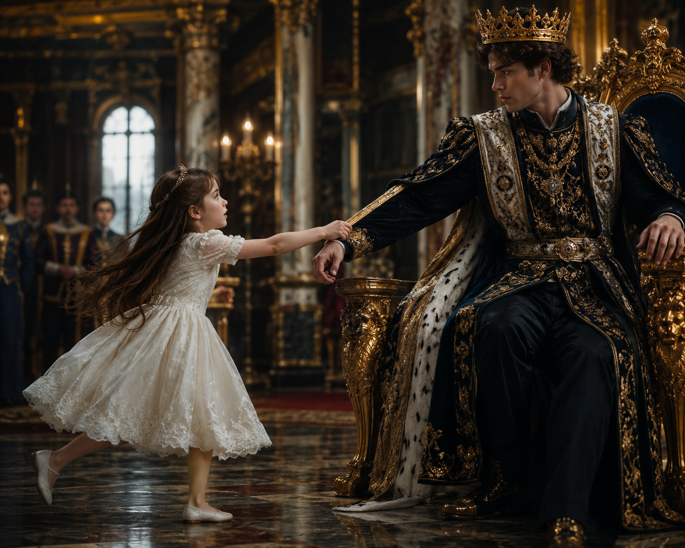 THE KING WHO THOUGHT HIS QUEEN DIED THIRTY YEARS AGO—UNTIL A BLOOD-STAINED CHILD RAN INTO HIS BANQUET BEGGING FOR HELP