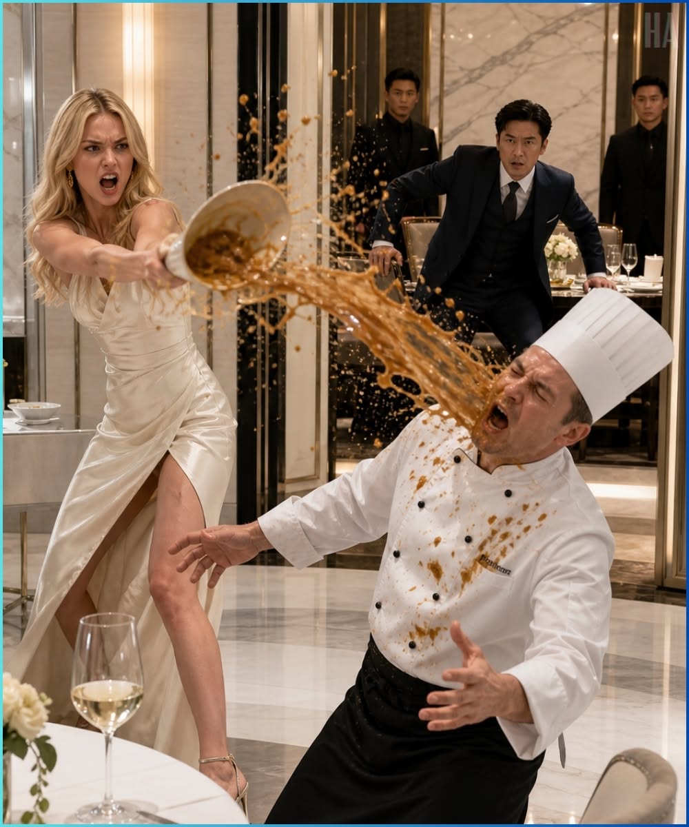 A WEALTHY WOMAN FORCED GARLIC INTO MY MOUTH AT A MANHATTAN RESTAURANT — THEN THE BILLIONAIRE MAFIA BOSS WALKED OUT, CALLED ME “BABY,” AND REVEALED I WAS HIS WIFE