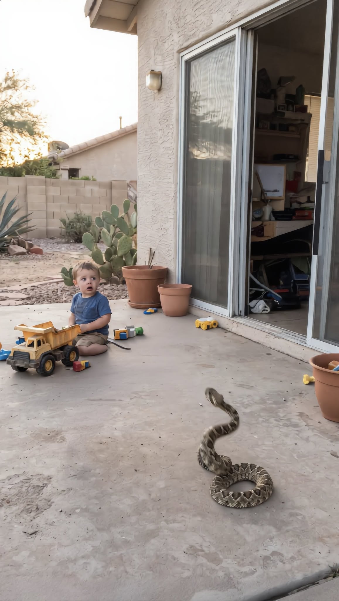 A RATTLESNAKE LUNGED AT MY TWO-YEAR-OLD GRANDSON — I TOOK THE BITE FOR HIM, THEN THE HOSPITAL LEARNED SOMEONE HAD SENT A PEST-CONTROL CREW TO OUR HOUSE UNDER A FAKE WORK ORDER