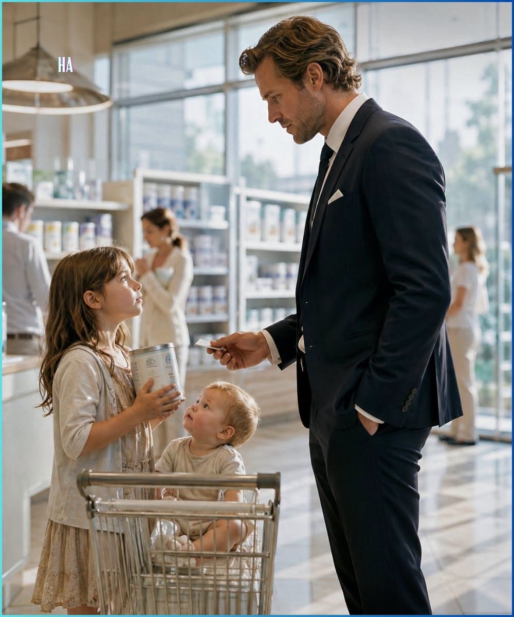 A STORE EMPLOYEE SLAPPED A TEN-YEAR-OLD GIRL TRYING TO BUY FORMULA FOR HER HUNGRY TWIN BROTHERS — THEN THE BILLIONAIRE OWNER ASKED WHY THREE CHILDREN WERE ALONE IN THE FIRST PLACE