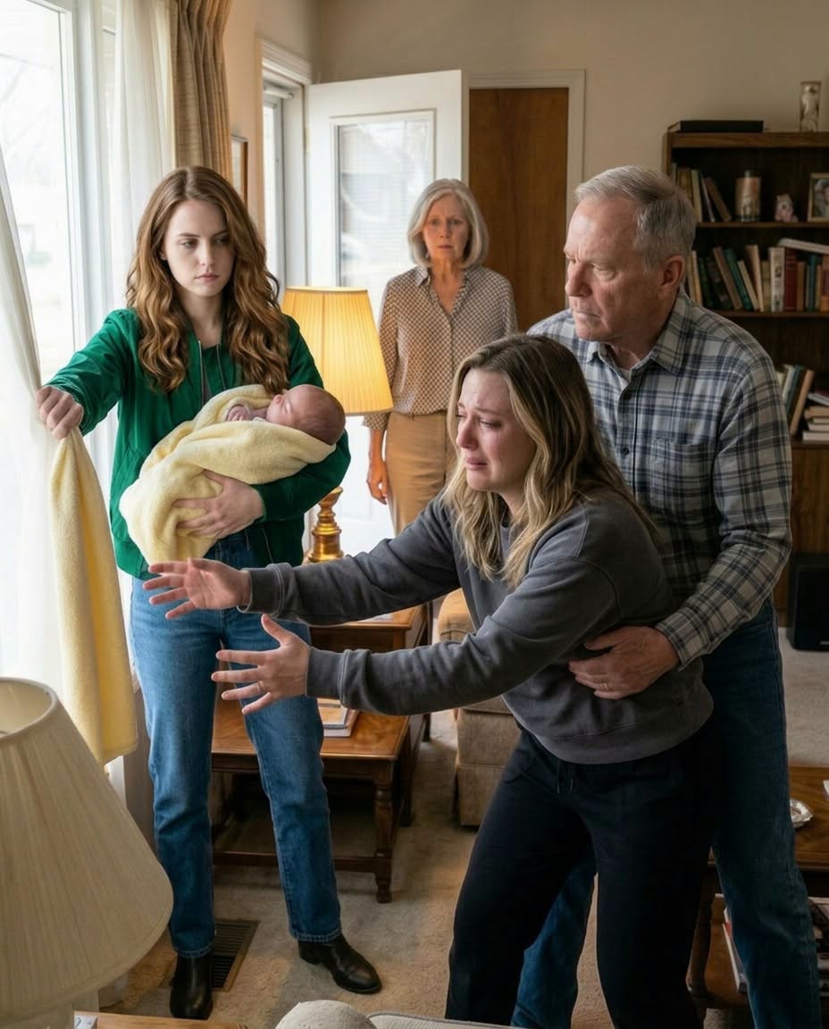 MY SISTER THREW MY NINE-DAY-OLD BABY OUT AN OPEN WINDOW AND DEMANDED I SIGN OVER MY HOUSE — THEN WE LEARNED WHY SHE NEEDED MY PROPERTY BEFORE MIDNIGHT