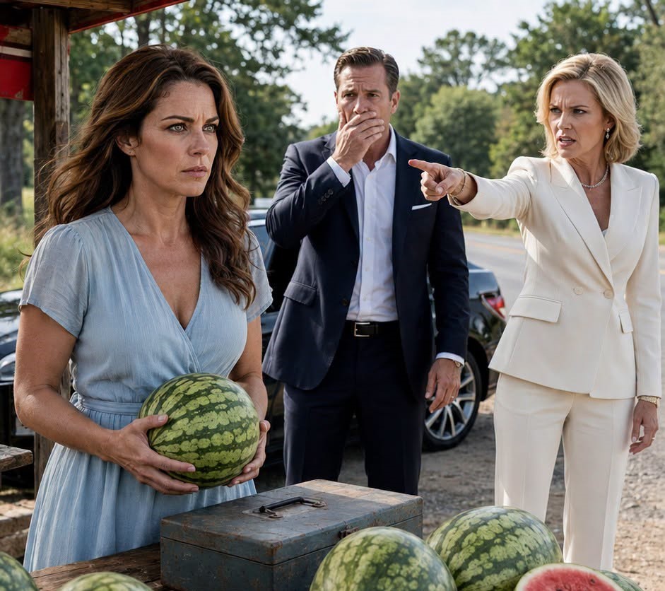 MY BILLIONAIRE EX-HUSBAND FOUND ME SELLING WATERMELONS WITH THE TWIN SONS HE NEVER KNEW EXISTED — THEN MY RECORDER EXPOSED THE WOMAN WHO FRAMED ME FOR MILLIONS