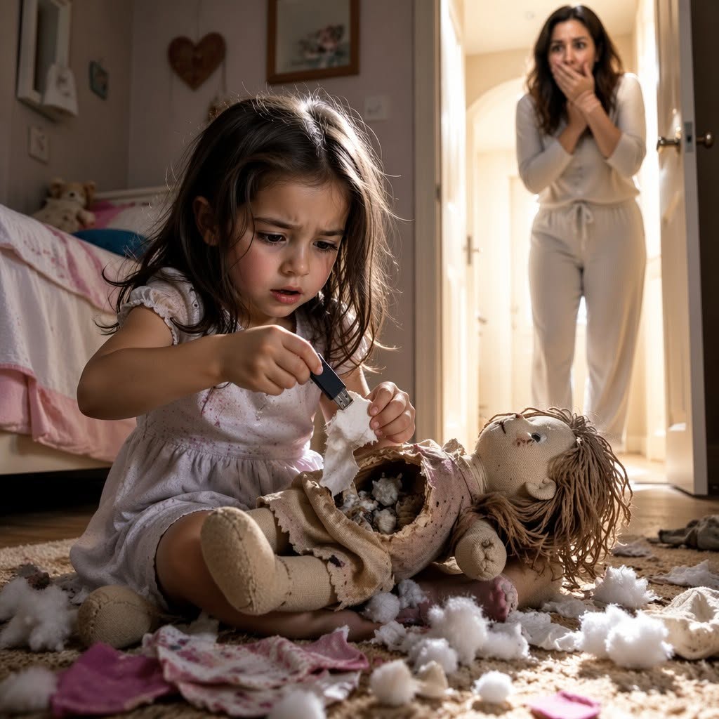 MY WIFE SHOVED MY MOTHER BESIDE THE MARBLE STAIRS AND SAID HER CONDITION WAS GETTING WORSE — THEN A THREE-YEAR-OLD POINTED AT THE MEDICAL FILE SHE HAD BEEN ALTERING