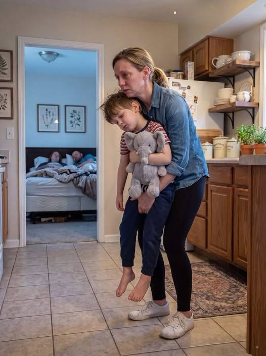 I CAME HOME FROM A NIGHT SHIFT AND FOUND MY FIVE-YEAR-OLD SON ASLEEP ON THE KITCHEN FLOOR — THEN I LEARNED MY HUSBAND HAD BEEN BILLING MY HOSPITAL FOR THE NIGHTS HE LEFT HIM WAITING THERE