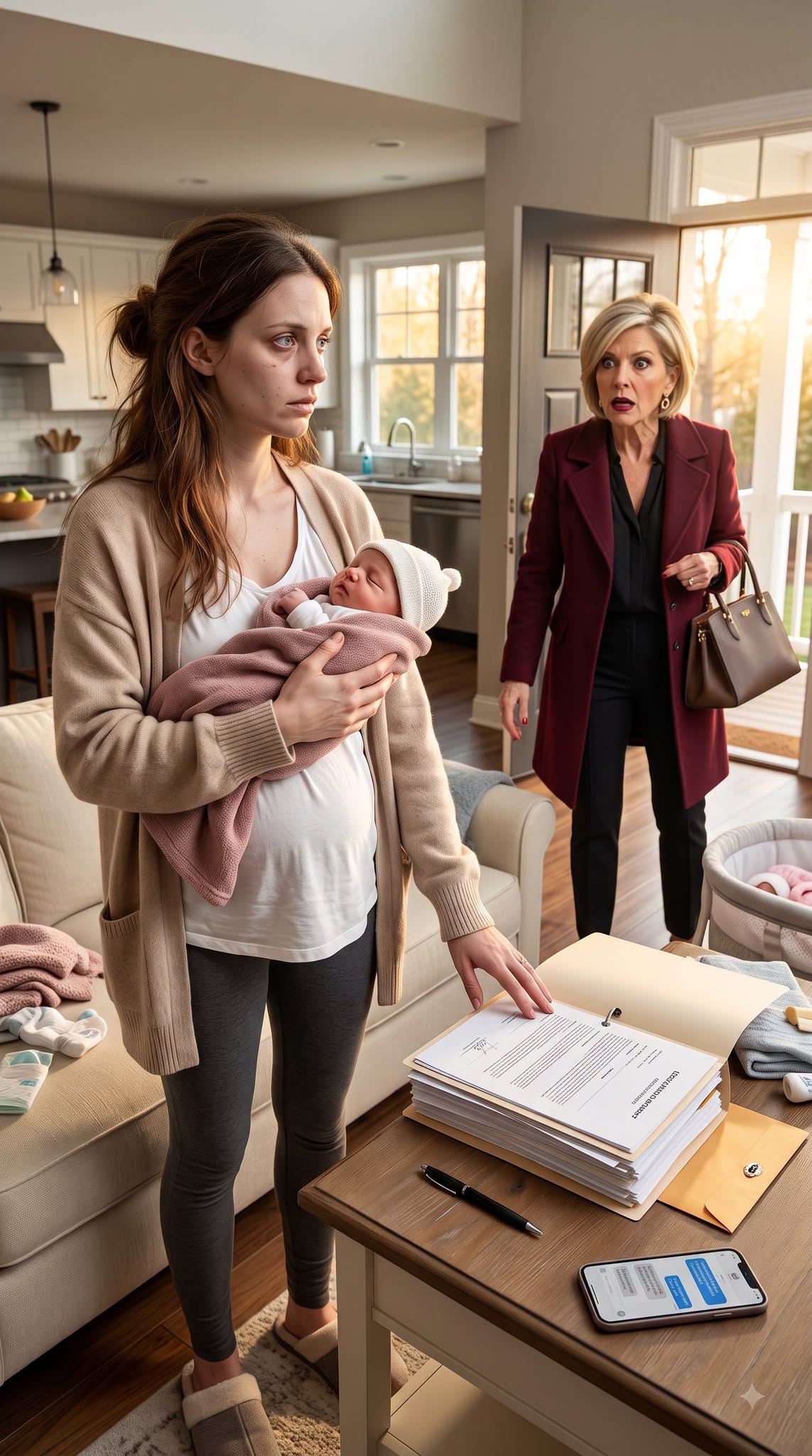 MY MOTHER HELD MY ONE-WEEK-OLD BABY AND DEMANDED THREE THOUSAND DOLLARS FOR MY SISTER — THEN I LEARNED PENNY HAD NEVER ASKED ME FOR A CENT